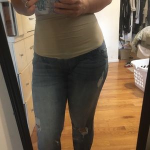 Skinny maternity jeans